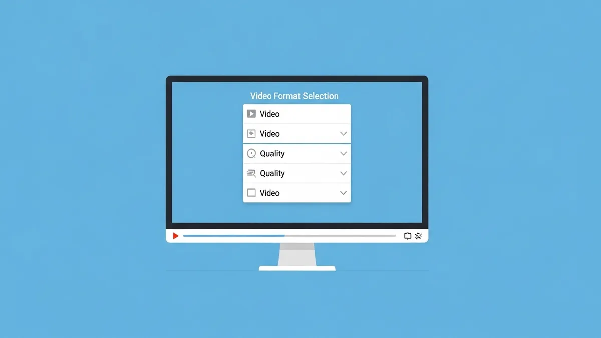 Выбрать качество видео